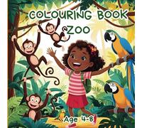Coloure Book: Zoo Edition, Fill In The Words, For Kids Age 4-8, Perfect Gift, Creative Fun