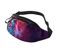 ColouredPhychedelic Future Astronaut borsello da cintura Sport Casual borsello da cintura per donna Uomo alla moda