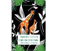 Colourful Animals High-Contrast Book For Babies 0-24 months