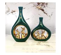 Colourful French Deco, Dog Deco Statue for Key Storage, Candy Jewellery, Earrings, Deco Key Bowl, with Tray,E Green