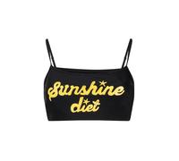 Colourful Rebel Kim Sunshine Diet Bikini Top Black Taglia: S | Bikini Outlet | Donna | Nero