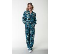 Colourful Rebel Melody Digital Flower Straight Pants Light Blue Taglia: S | Pantaloni dritti Outlet | Donna | Blu