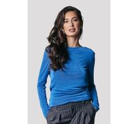 Colourful Rebel Savannah Waterfall Back Longsleeve Top Vallarta Blue Taglia: S | Cappotti Outlet | Donna | Blu