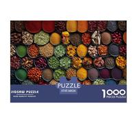 Colourful Spices 1000 Piece Jigsaw Puzzle For Adults Family Challenge Toys Stress Relief Puzzle Exercise The Memory of The Brain for Men, Women, Elders, Seniors 38x26cm/1000pcs
