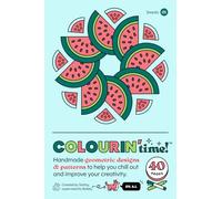 Colourin' Time - Snack Designs & Patterns 01: Yummy snack food designs & patterns to help you chill out and improve your creativity.