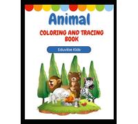 Colouring And Tracing: Animals Colouring Names Tracing