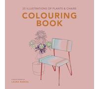 Colouring Book. 25 illustrations of plants & chairs
