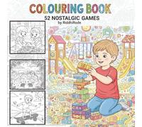 Colouring Book: 52 Nostalgic Game