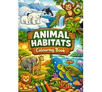 Colouring Book: Animal Habitats