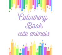 Colouring book cute animals