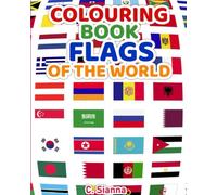 Colouring Book Flags of the World: An Educational World Flags Activity Book for Children