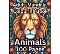 colouring book for adult animals