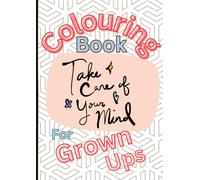 Colouring Book For Adults Grown Ups Teens Relaxing Chill Zen