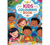 Colouring book for kids animals and flowers for kids ages 6-12