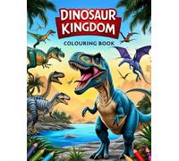 COLOURING BOOK FOR KIDS(Dinosaur Kingdom)