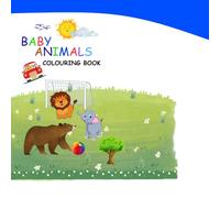 Colouring Book for Kids -"Meet Our Furry Friends!": Baby Animal with its names - for 2 to 8 years