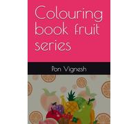 Colouring book fruit series