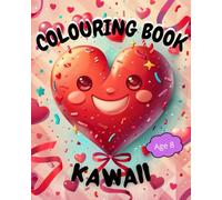 COLOURING BOOK KAWAII: 65 fun illustrations of friendship and smiles for children to color.