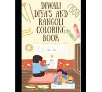 Colouring book of Diwali diya’s and rangoli