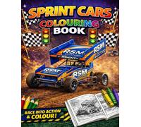 Colouring Book: Sprint Cars