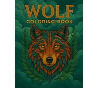 Colouring Book - Wolf themed: A Must have for Talented Artists.