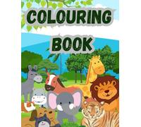 Colouring Books For Kids age 3-6 Year: Animal In The Jungel