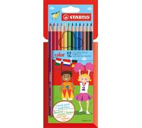 Colouring Pencil - STABILO color - Pack of 12 - Assorted Colours