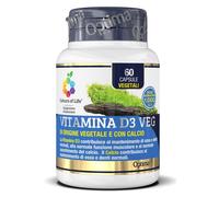 Optima Naturals – Integratore Vitamina D3 Veg con Calcio per ossa e denti – 60 capsule