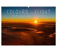 Colours of Flight - Stimmungen über den Wolken (Wandkalender 2026 DIN A2 quer), CALVENDO Monatskalender: Romantische Wolkenstimmungen aus der Vogelperspektive