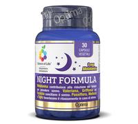 Optima Naturals Colours Of Life - Night Formula Integratore, 30 Capsule