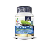 Colours Of Life Veg - Integratore Di, Di Origine Vegetale Con Calcio - Contribuisce Al Mantenimento Di Ossa E Denti Normali - Vegano, 60 Capsule, Vitamina D3