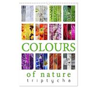 Colours of Nature - Triptycha (calendario da parete 2026 DIN A3 verticale), calendario da parete CALVENDO 12 mesi