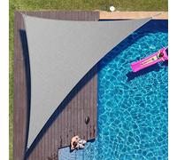 ColourTree - Tenda parasole a triangolo destro, in tessuto, resistente all'acqua e resistente ai raggi UV, resistente, per esterni