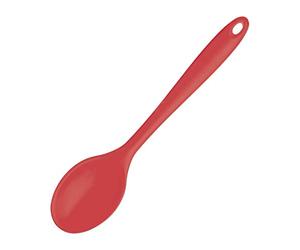 Colourworks KitchenCraft Silicone Cooking Spoon, 27 cm - Red