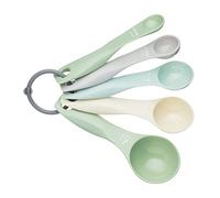 Colourworks Set di Cucchiai Dosatori, 5 Cucchiai per Misurare gli Alimenti, Plastica Durevole, Resistente alle Macchie e Lavabile in Lavastoviglie, Colore Classico