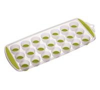 Colourworks Vaschetta Stampo Flessibile per Cubetti di Ghiaccio, Verde, 11.9 x 29.9 x 2.5 cm