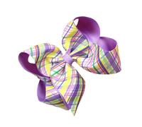 Colowful Tema Pasqua Capelli Ornament Bows Per Comodi Forti Sicuri La Borsa Regalo Festival Che Riempie L'accessorio La Famiglia Raccolta Capelli