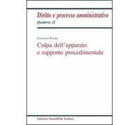 Colpa dell'apparato e rapporto procedimentale