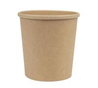Colpac - Bicchieri da zuppa riciclabili in Kraft, 450 ml, confezione da 500 pezzi
