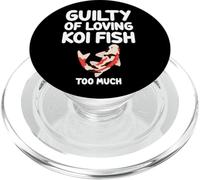 Colpevole di amare Koi Fish Troppo Armonia giapponese carpa PopSockets PopGrip per MagSafe