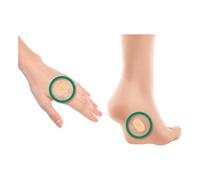 Colpharma Dischetto Antiverruca Con Cerotti Misure 3,3 x 2 cm 16 Pezzi