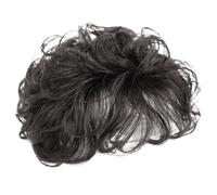 Colpi di capelli clip, topper per donne, topper per capelli sintetici ricci con scoppi 5.1 '' toppers pezzi di capelli fluttuanti in toppers naturale per la perdita di capelli o per la perdita di ca