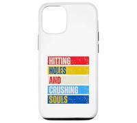 Colpire i buchi schiacciando anime Bean Bag Player divertente Cornhole Custodia per iPhone 12/12 Pro