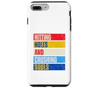 Colpire i buchi schiacciando anime Bean Bag Player divertente Cornhole Custodia per iPhone 7 Plus/8 Plus
