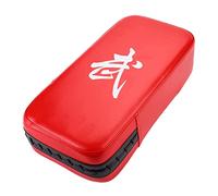 Colpitore Boxe Imbottito per Braccio, Pao Muay Thai in Pelle PU con Cinghie, Cuscinetto a Percussione per Guantoni da Boxe e Arti Marziali 40 x 20 x10 cm