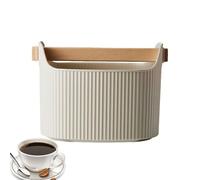 Colpo Di Caffè: Raccoglitore Di Petti Di Caffè 19 Cm, Contenitore Durevole HIPS, Design Obliquo Per La Rimozione Senza Stress, Migliora L'Esperienza Di Preparazione Del Tè, Uso Di Bari