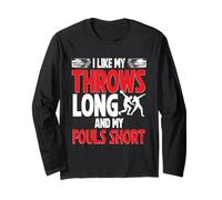 Colpo di Pistola Throws Long Fouls Short Maglia a Manica