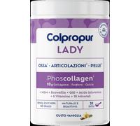 Colpropur Lady Integratore di Collagene + Calcio + Fosforo per Pelle Ossa e Articolazioni 332,5 Gr Vaniglia