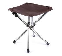 Colrid Sedile Piccolo Pieghevole, Mini Sedia Pieghevole per Esterni, Sgabello Pieghevole da Campeggio, Pieghevole Camping Sgabello, per la Pesca, Il Campeggio, i Viaggi, Attività All'Aperto (Marrone)