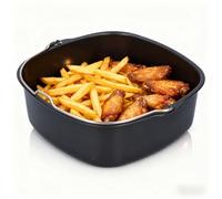 Colrid Teglie per Friggitrice ad Aria 22cm Universale | Fusto per Torta Antiaderente | Accessori senza BPA per Tutti i Modelli Forno e Airfryer